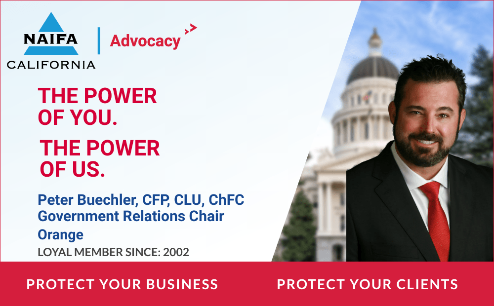 Join Peter Buechler & NAIFA-CA Members for Day on the Hill