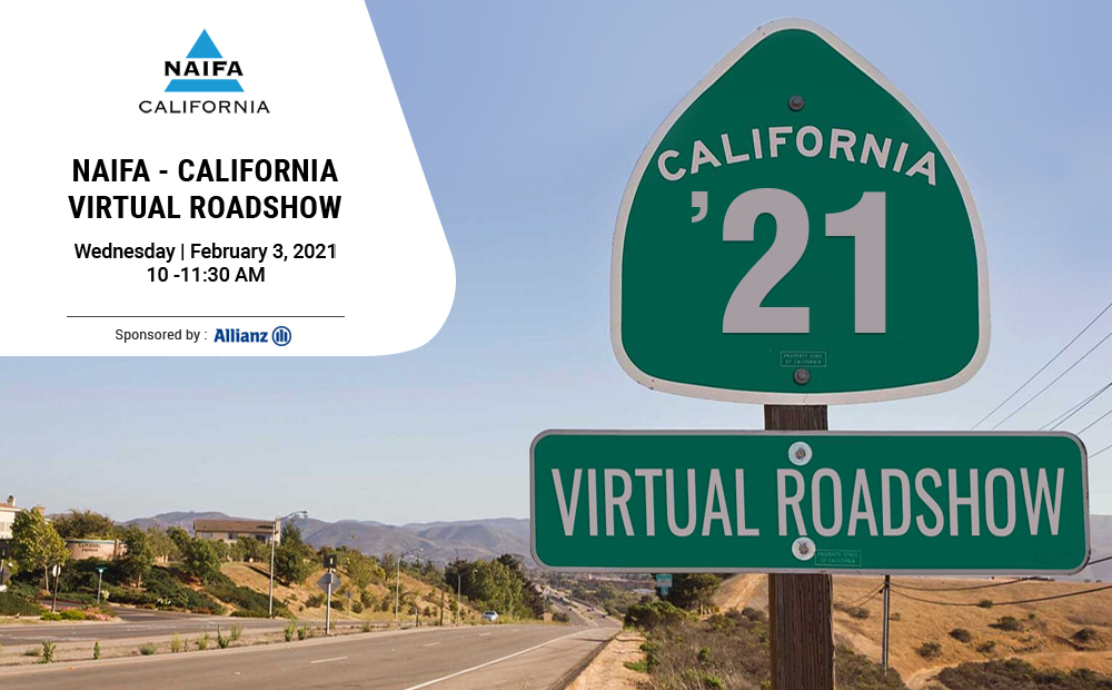 NAIFA-California Virtual Roadshow 2021